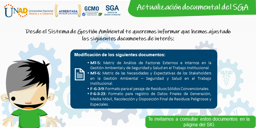 actualizacion documental