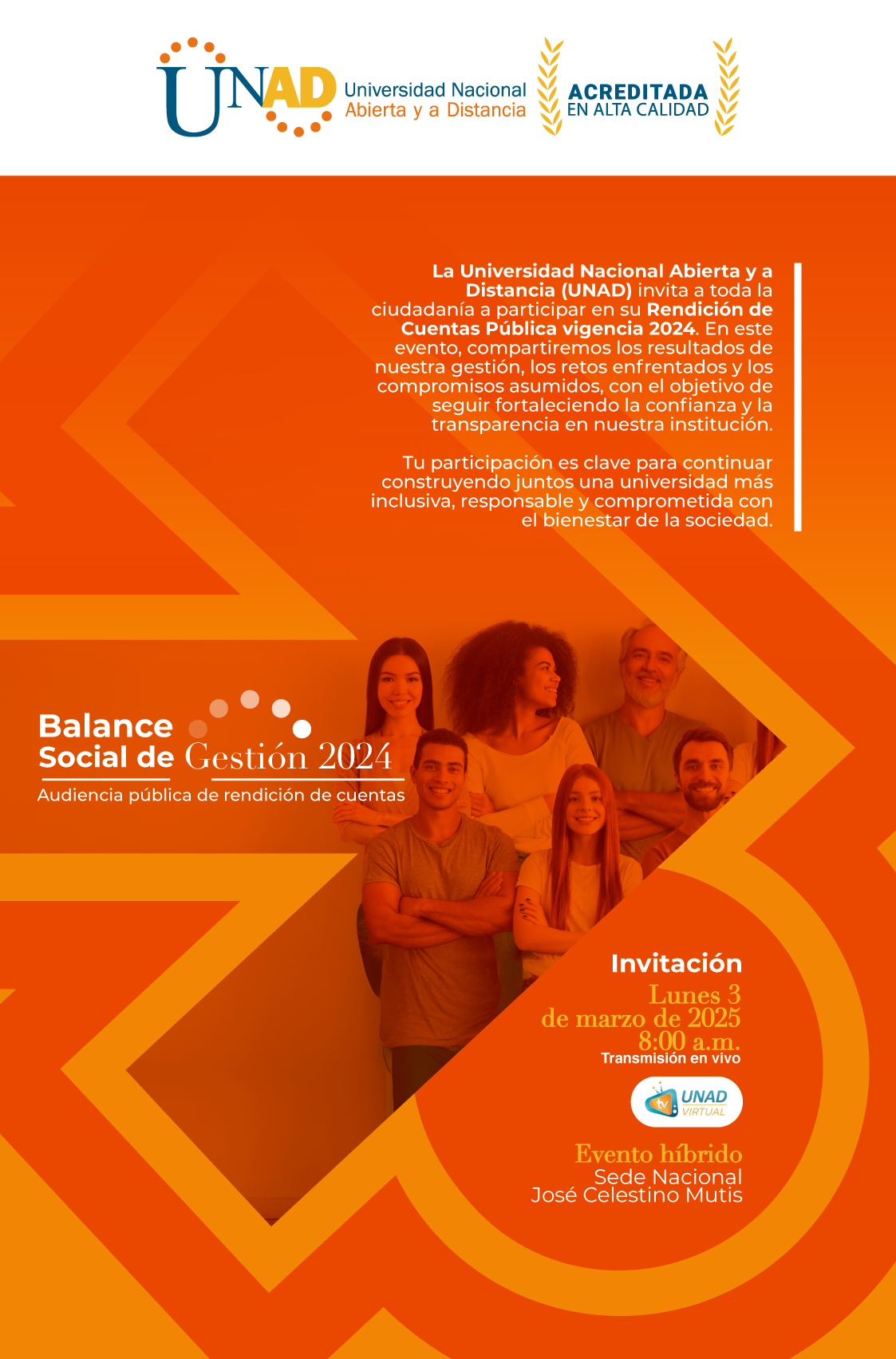 Rendicion de cuentas invitacion