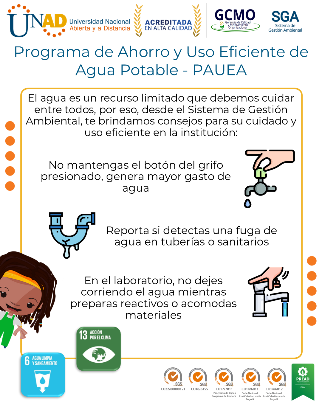programa de ahorro y uso eficiente de agua potable 8 julio
