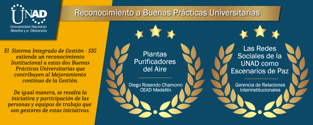 Reconocimiento a Buenas Prácticas Universitarias